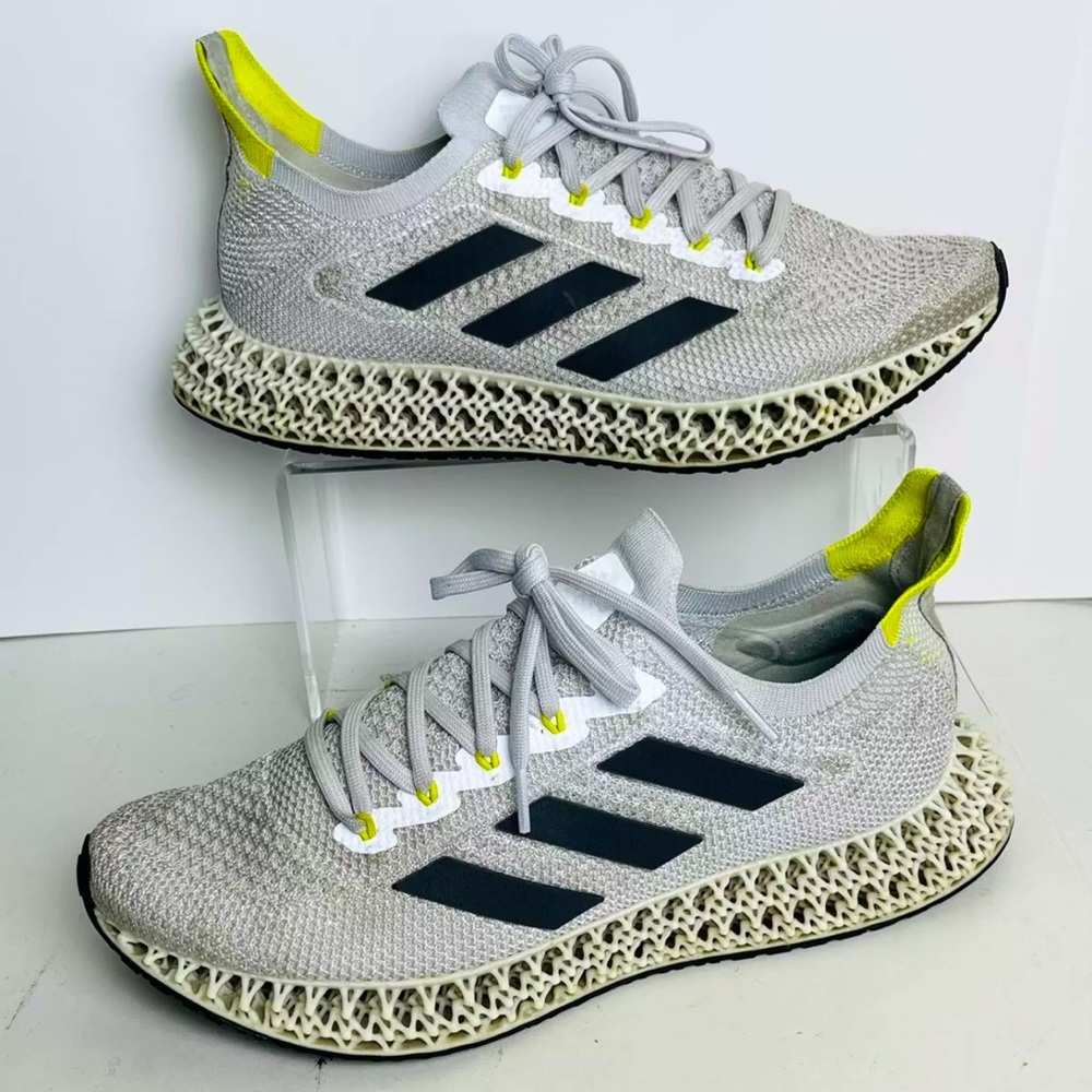 Men's Adidas 4DFWD Halo Silver sneakers GY4933 Size 12